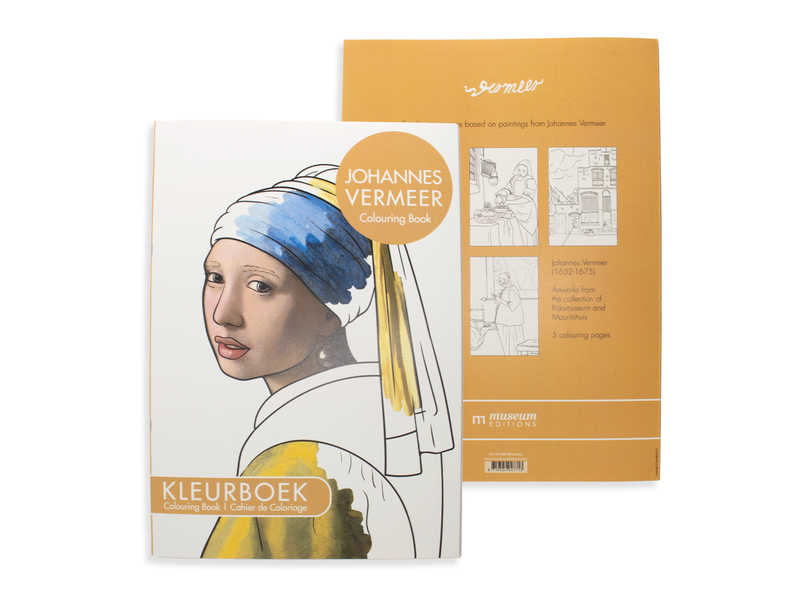Livre de coloriage , Johannes Vermeer