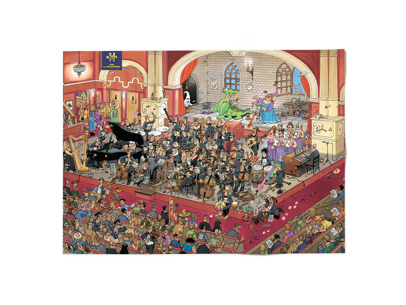 Affiche 50x70 cm,  Opera, Van Haasteren