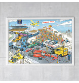 Poster 50x70 cm,  Grand Prix, Van Haasteren