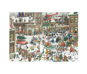 Affiche 50x70 cm, Noël, Jan van Haasteren