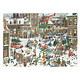Cartel  50x70 cm,  Navidad, Jan van Haasteren