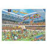 Affiche 50x70 cm, Football Crazy!, Van Haasteren