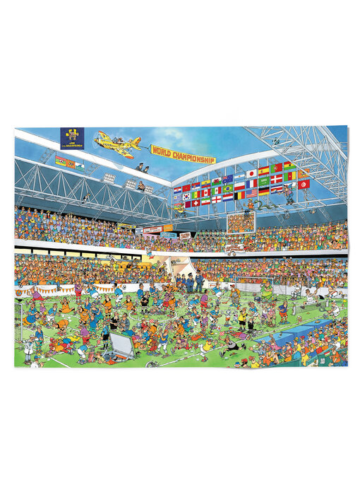 Poster 50x70 cm, Football Crazy!, Jan van Haasteren