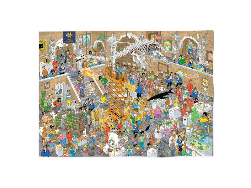 Poster 50x70 cm, Gallery of Curiosities, Van Haasteren