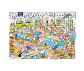 Affiche 50x70 cm, Clash of Bakers, Jan van Haasteren