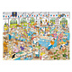 Poster 50x70 cm, Clash of Bakers, Jan van Haasteren