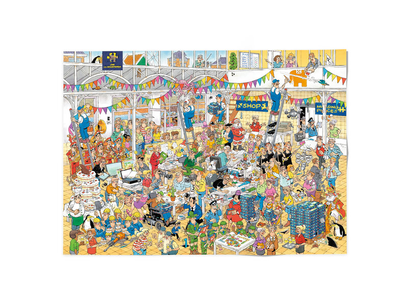 Poster 50x70 cm, Jan van Haasteren Studio 10 Years