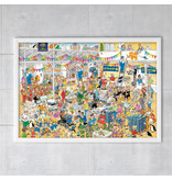 Poster 50x70 cm, Jan van Haasteren Studio 10 Years Poster 50x70 cm, Jan van Haasteren Studio 10 Years