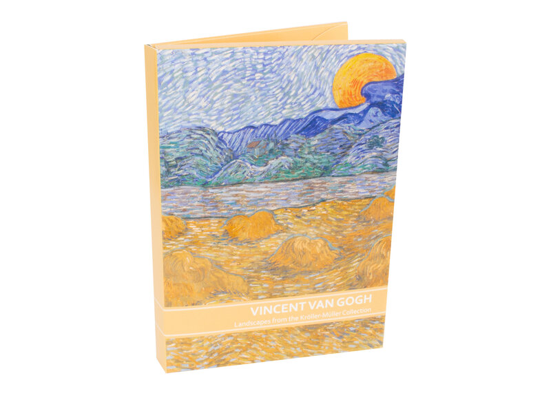 Kaartenmapje , 2x5 dubbele kaarten,  Vincent van Gogh,Landscape