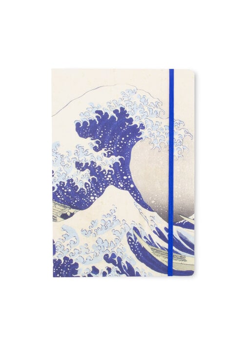 Cuaderno de tapa blanda A5 La gran ola de Kanagawa, Hokusai