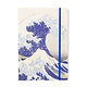 Cuaderno de tapa blanda A5 La gran ola de Kanagawa, Hokusai