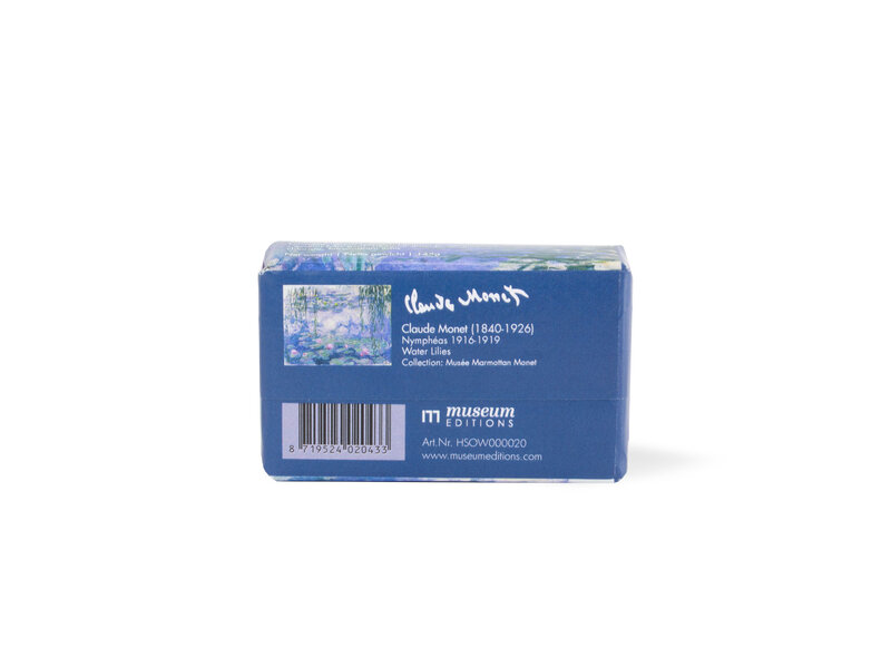 Soap, single bar, Claude Monet, Waterlilies