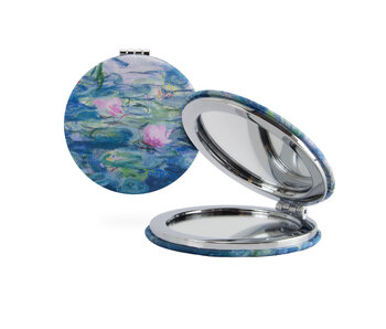 Folding pocket mirror, Claude Monet, Waterlilies