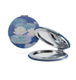 Miroir de poche pliant microfiber,Claude Monet, Nympheaseffet du soir