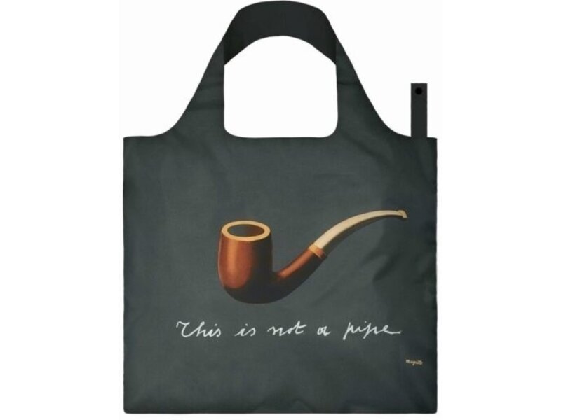 Opvouwbare shopper, Magritte, Dit is geen pijp