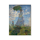 Cartel 50x70,  Claude Monet,  Mujer con sombrilla