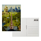 Postcard, 10x15 cm,  Jheronimus Bosch, Garden of Earthly Delights 2