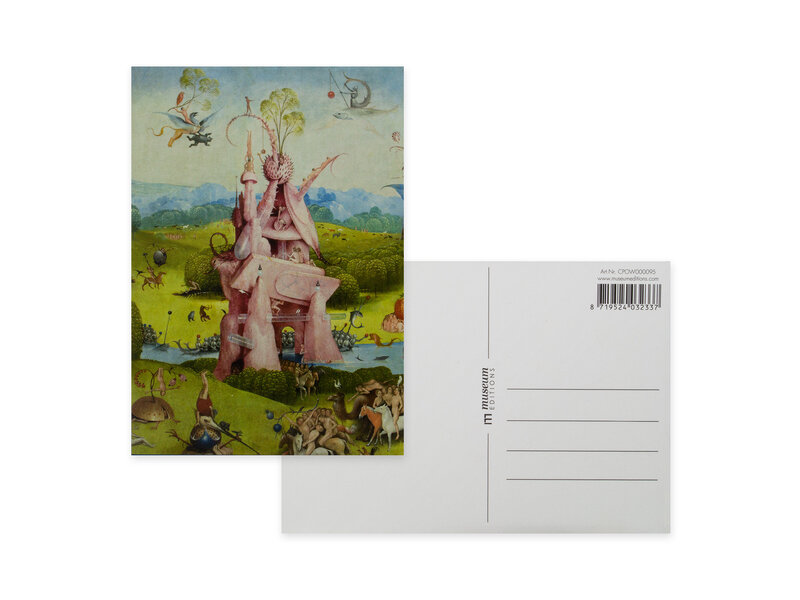 Postcard, 10x15 cm,  Jheronimus Bosch, Garden of Earthly Delights 6