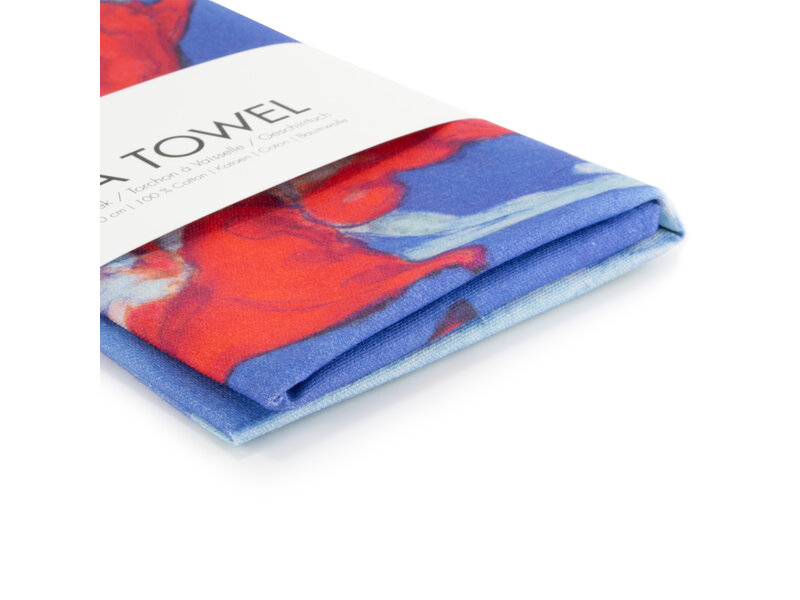 Tea Towel, Piet Mondrian, Amaryllis