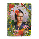 Paper file folder with elastic closure,  Frida Kahlo