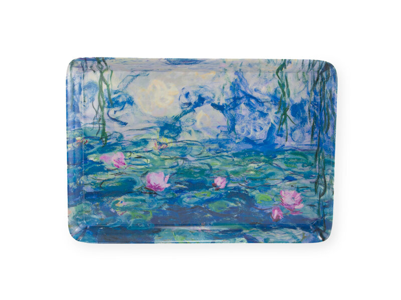 Mini tray, 21 x 14 cm, Monet, Waterlilies