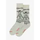 Kunstsocken, Größe 40-46 ,  Leonardo da Vinci, Herren van Vitruvius