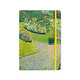 Softcover notitieboekje, A5, Tuin in Auvers, Vincent van Gogh