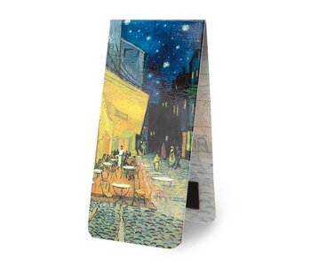 Magnetische boekenlegger, Vincent van Gogh, Cafe terras