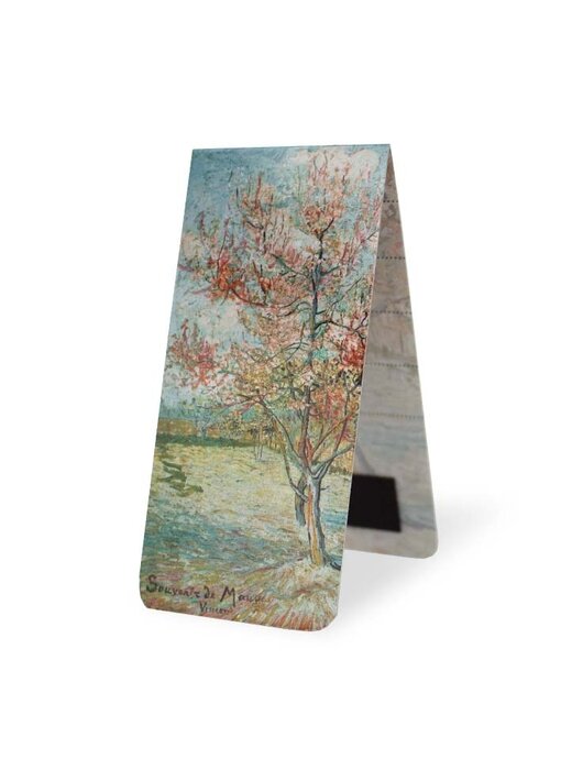 Magnetic Bookmark, Vincent van Gogh, Pink peach trees (Souvenir)