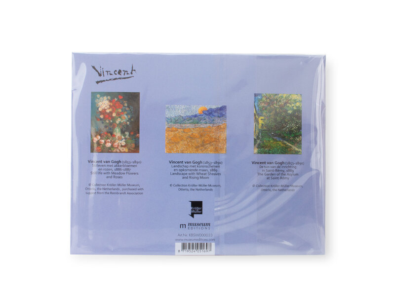 Set van 3, Magnetische boekenleggers , Vincent van Gogh - Kroller muller 2