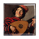 Fridge Magnet , Frans Hals, The Lute Player