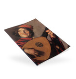 Softcover kunst schetsboek,  Frans Hals, De luitspeler