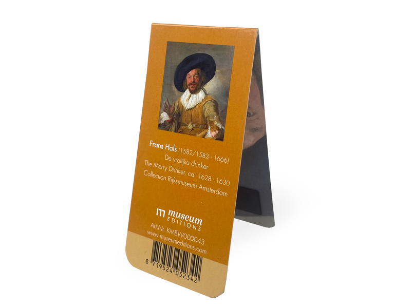 Magnetisches Lesezeichen, Frans Hals,  Der fröhliche Trinker