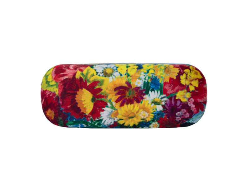 Funda de gafas, Charley Toorop, Jarrón con flores contra la pared