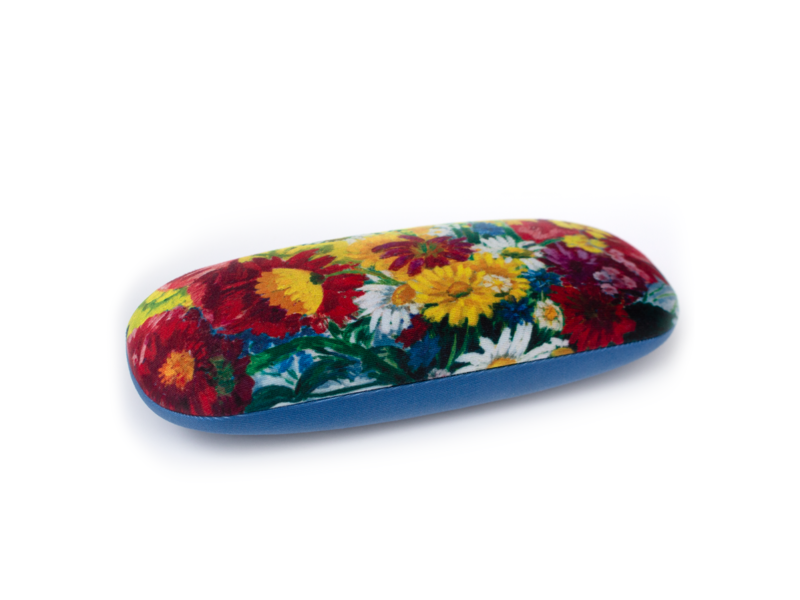 Funda de gafas, Charley Toorop, Jarrón con flores contra la pared