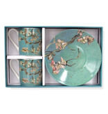 Set de espresso, Almendro en flor, Vincent van Gogh