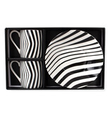 Espresso set ,  Optisch patroon Espresso set ,  Optisch patroon