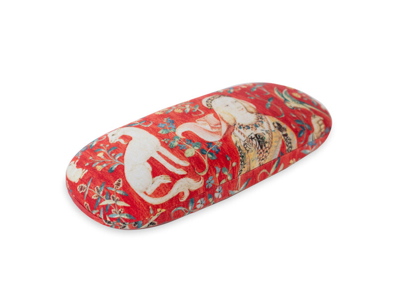 Spectacle case,, Tapestry Lady with the Unicorn