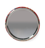 Zakspiegeltje, Ø 80 mm,  Wandkleed Dame met de Eenhoorn