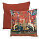 Housse de coussin, 45x45 cm,   Tapisserie Dame à la Licorne