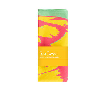 Tea Towel, Tulip Pop line green