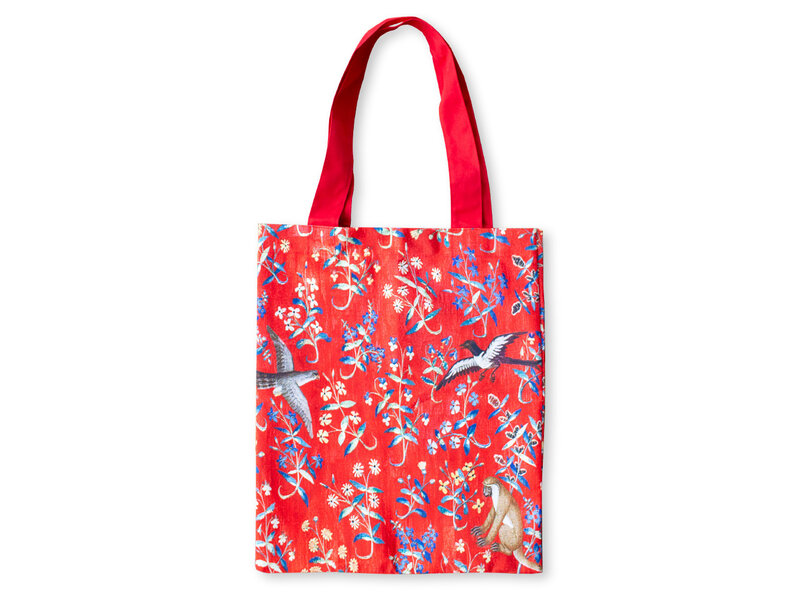 Baumwolltasche mit Futter, Wandteppich Dame mit dem Einhorn