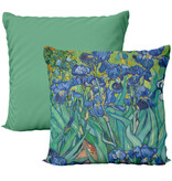 Funda de cojín, 45x45 cm, Vincent van Gogh, Irises