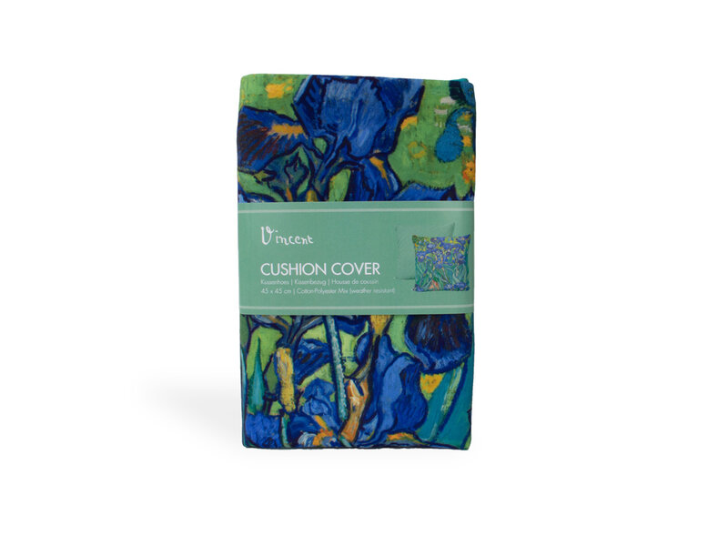 Funda de cojín, 45x45 cm, Vincent van Gogh, Irises