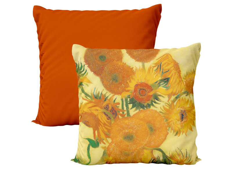 Cushion cover, 45x45 cm, Vincent van Gogh, Sunflowers