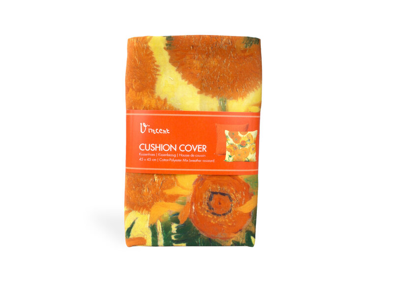 Housse de coussin, 45x45 cm, Vincent van Gogh, Tournesols
