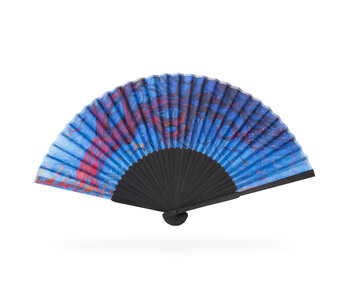 Hand Fan, Piet Mondriaan, Red Tree