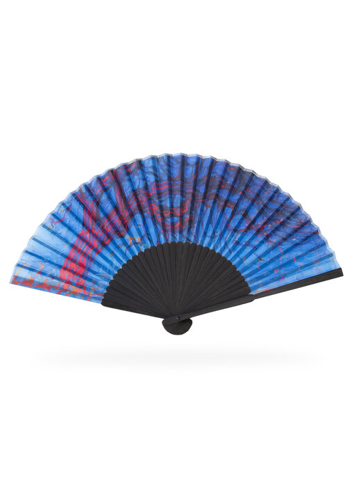 Hand Fan, Piet Mondriaan, Red Tree