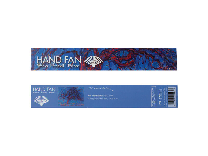 Hand waaier, Mondriaan, Rode Boom