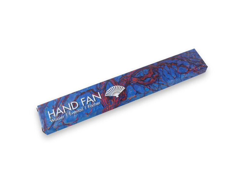 Hand waaier, Mondriaan, Rode Boom